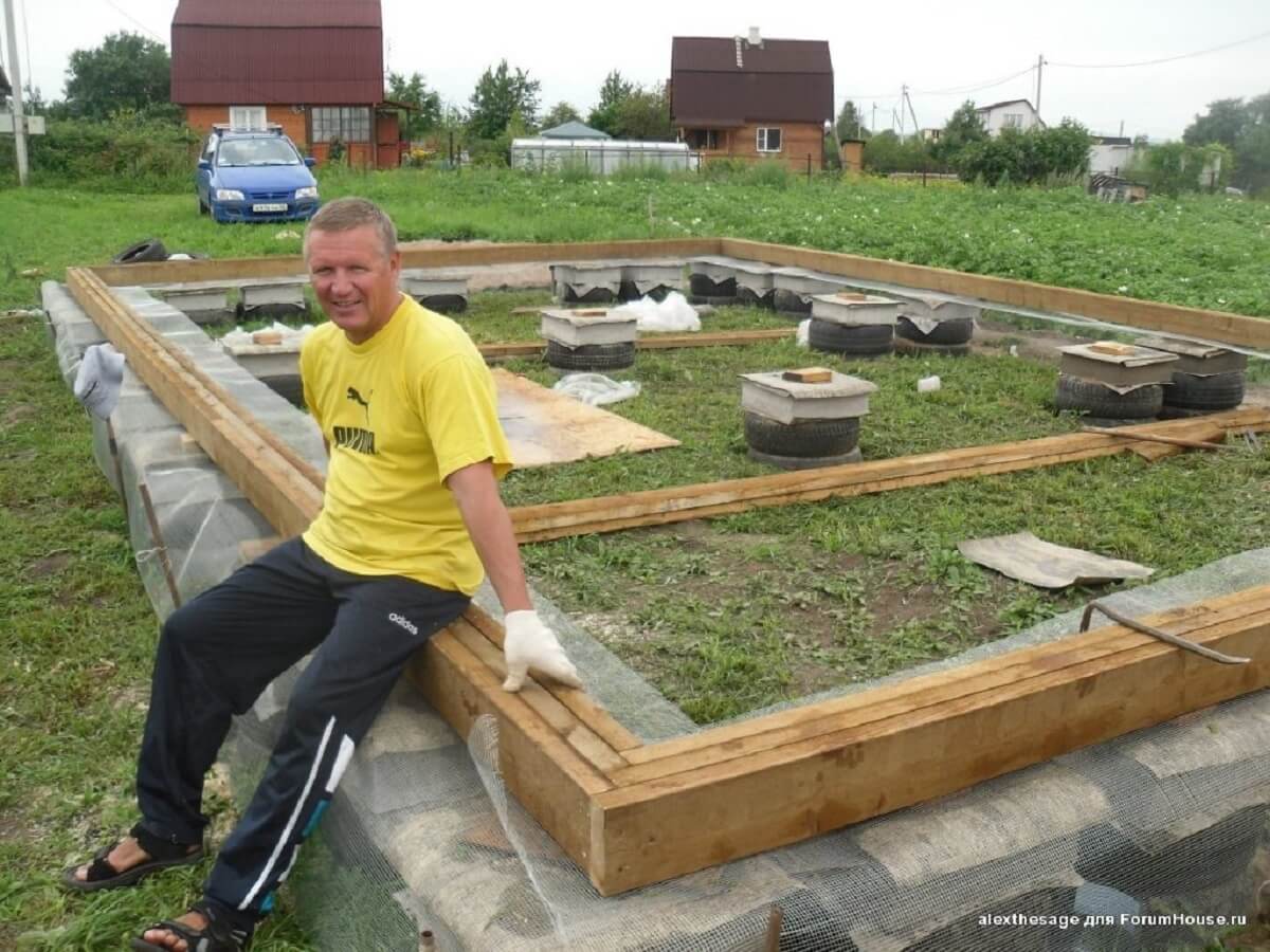 Строительство дома своими руками